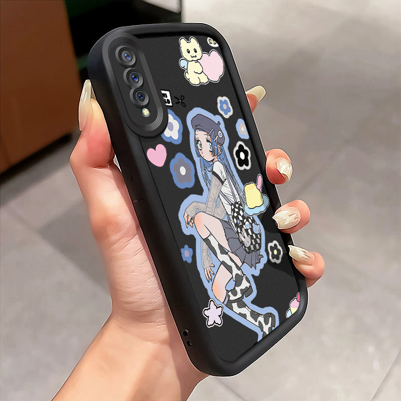 Casing Hp VIVO S1 VIVO S1 Pro Case Casing Gadis anime pola Kasus HP Tangga Langit Mewah Silikon Soft
