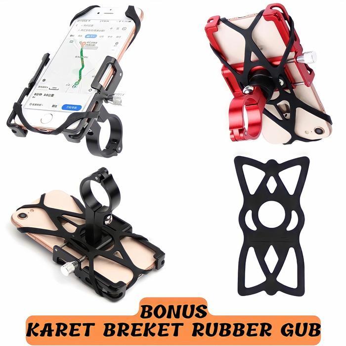 GUB PRO 2 - HOLDER GUB PRO 2 - PHONE HOLDER HP MOTOR ALUMUNIUM ALLOY