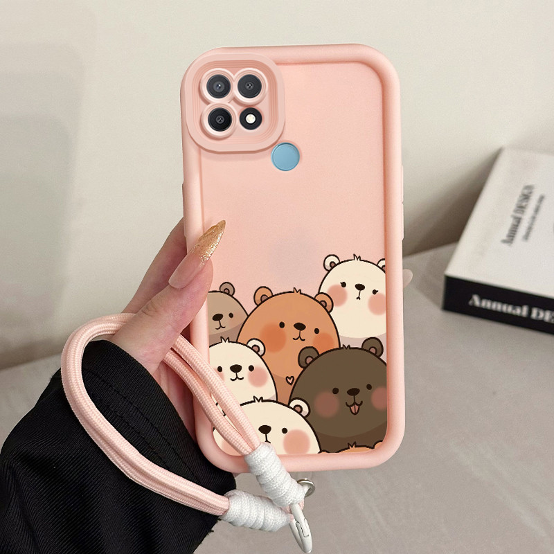 Casing Hp untuk OPPO A15 A15s A35 4G Case Hp Softcase Kasing Kesing Cesing Silikon soft shell Berisi