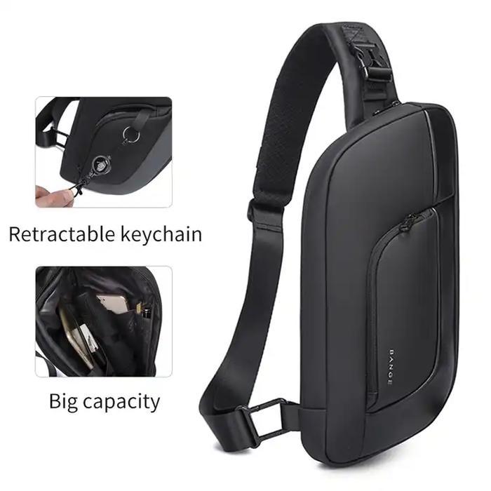 TERMURAH Bange BG7312 Tas Selempang Pria Waist Bag Pria Sling Bag Pria