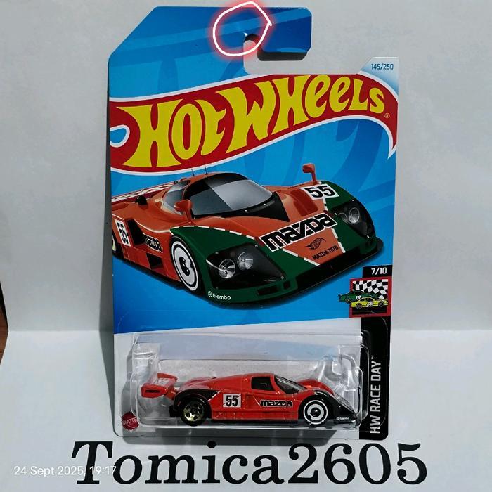 Hotwheels Mazda 787B (Orange)