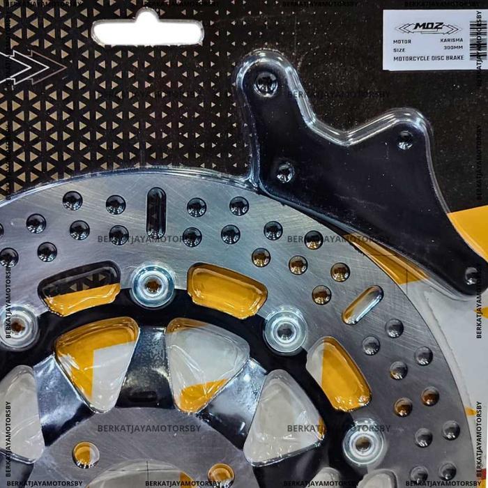 PIRINGAN CAKRAM DEPAN DISC BRAKE MOS MODEL FLOATING STAINLESS UKURAN 300MM KHARISMA KARISMA / SUPRA