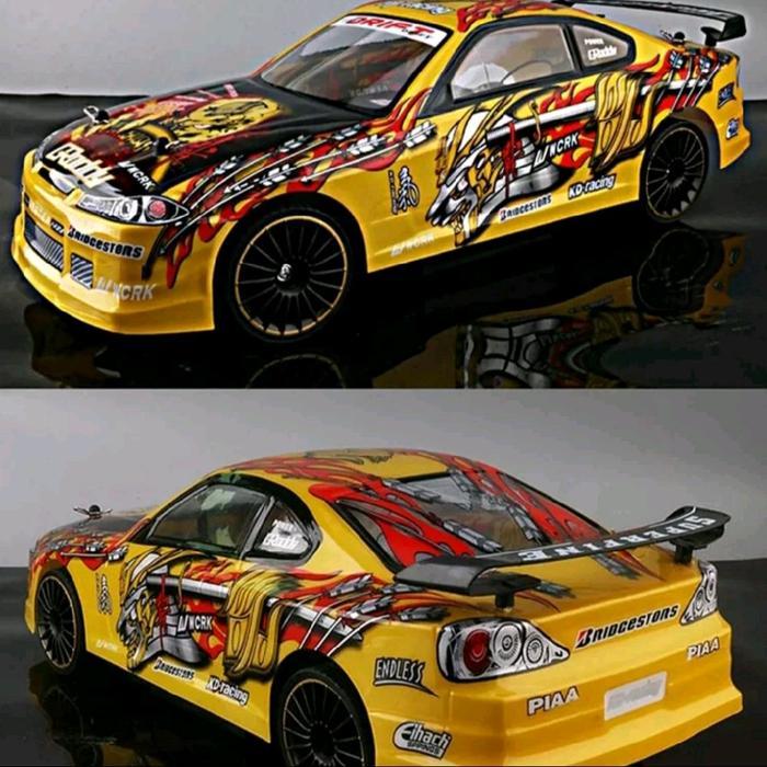 RC DRIFT RWD NISSAN SKYLINE GTR R34 R-34 BODY METAL