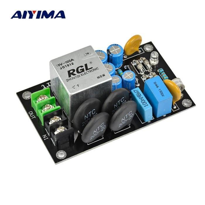 Import Aiyima 2000W Power Supply Soft Starting Board High Power For 1969 Amplifier Speaker Diy 100A