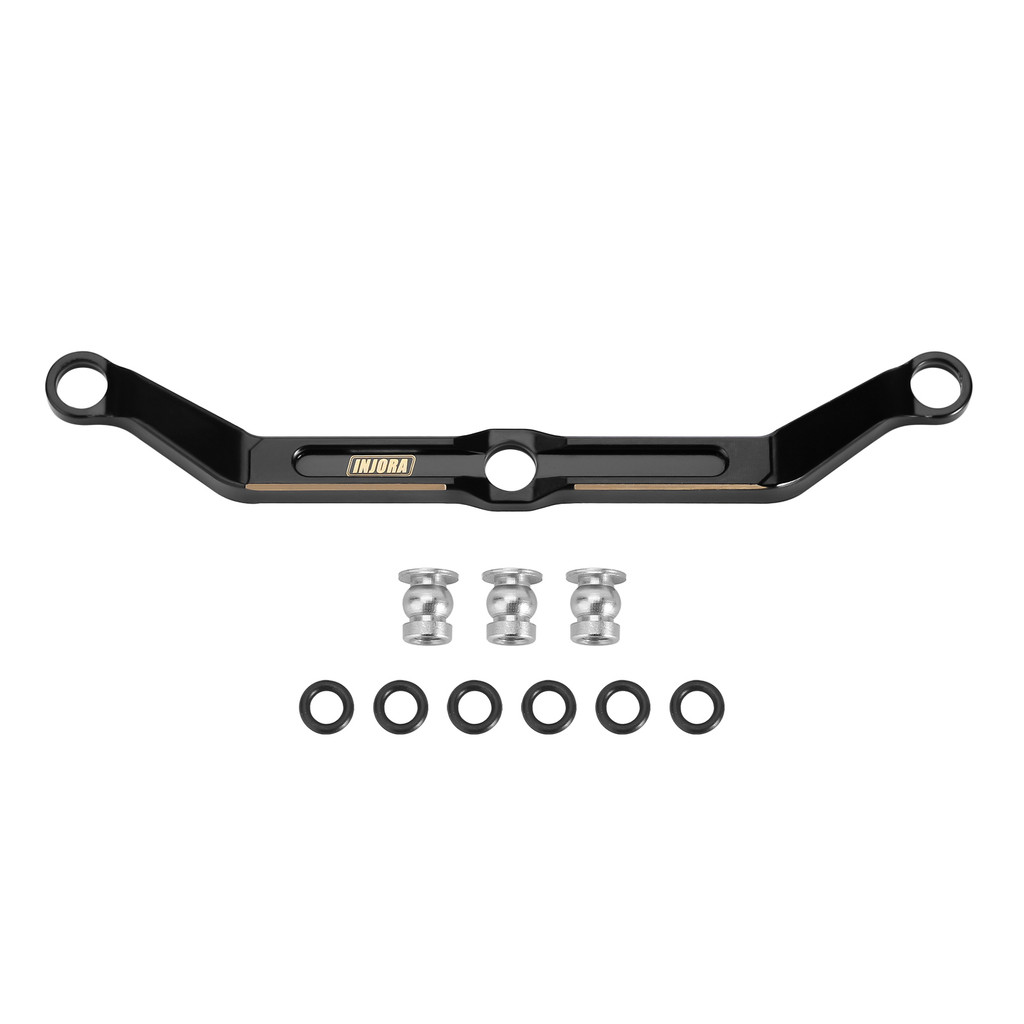 INJORA 12g Brass Steering Link for 1/18 RC Crawler TRX4M Upgrade Parts (4M-06)