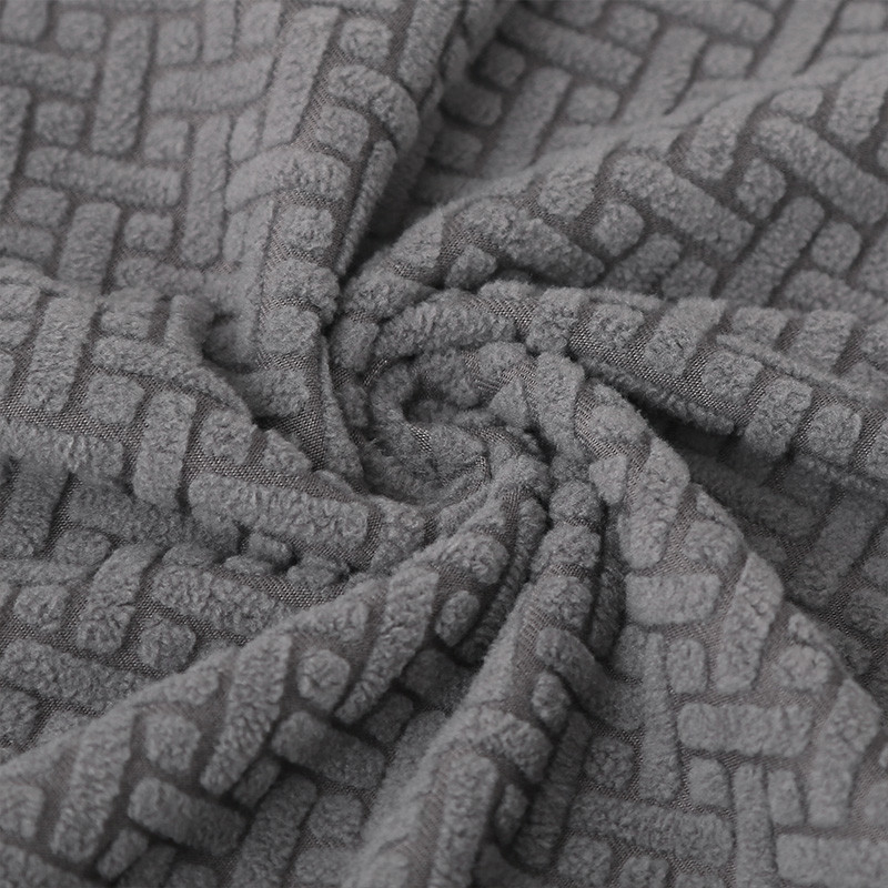 2/4/6pcs Jacquard Dining Chair Covers Stretch Chair Cover Removable Dining Chair Sea Elastic Slipcov