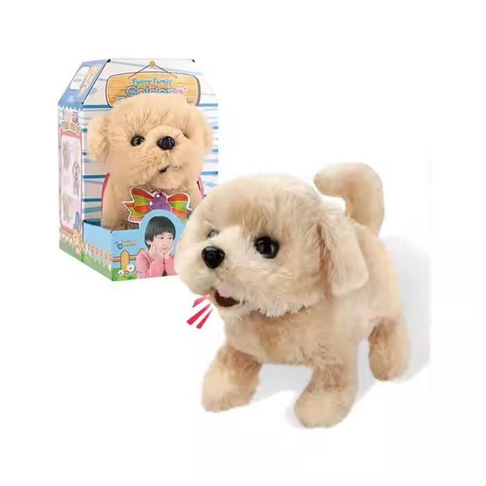 Dog Walking Doll Boneka Anjing Berjalan Mainan Bayi Boneka Anak Boneka Murah Boneka Bergerak