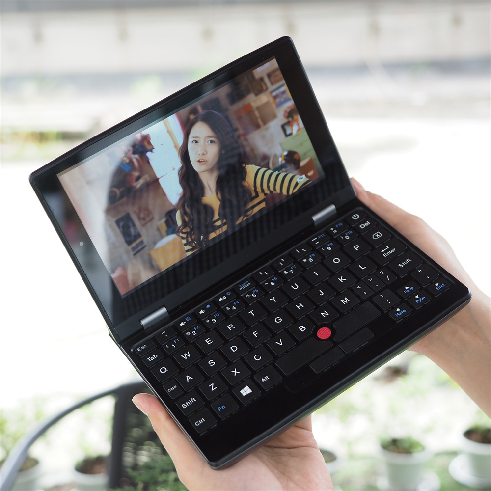 TOPOSH Small Pocket Mini Laptop Portable Touch Screen Windows 11 Office Notebook J4105 12G 1TB SSD W