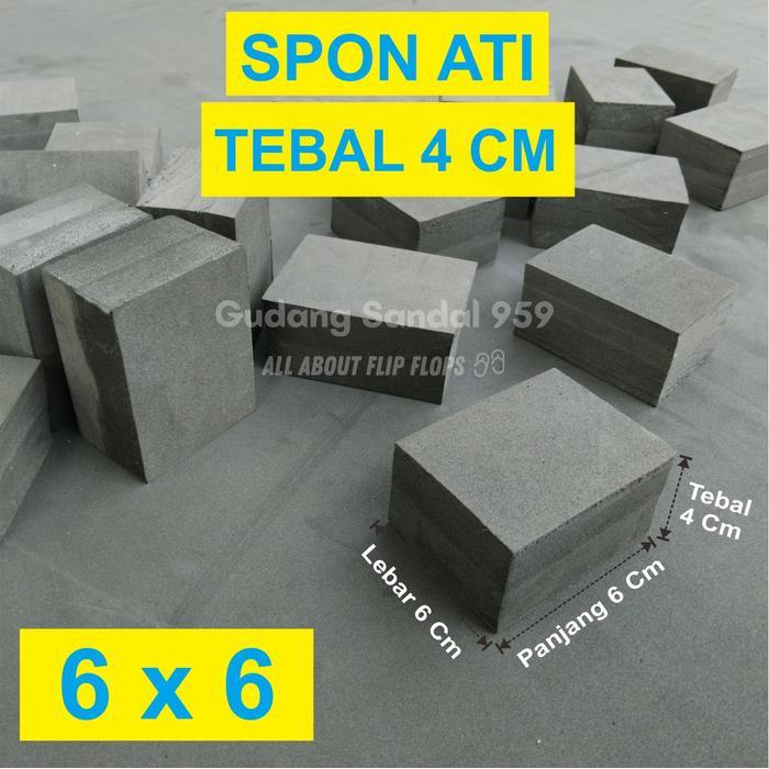 SPON ATI TEBAL 4 CM LEBAR 6CM PANJANG 6CM JORAN PANCING PELAMPUNG