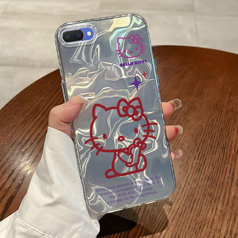 Casing Hp OPPO A5 A3s A12E Realme C1 Case Casing Pola menggambar anime lucu HP Kasing Kasus ponsel t