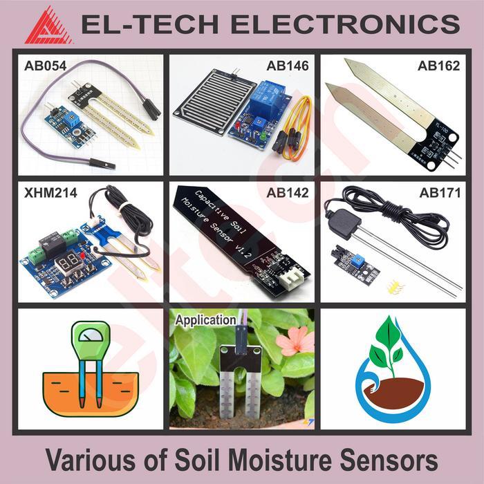 Soil Moisture Humidity Hygrometer Sensor Kelembaban Lembab Tanah