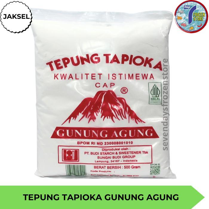 Tepung Tapioka Tepung Kanji Cap Pak Tani Gunung Agung
