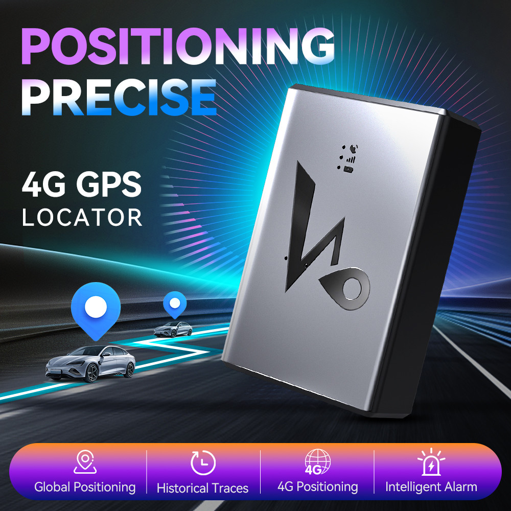 4G GPS Tracker Real-time Locator Anti-theft Location Tracker Mini Magnetic GPS Tracker Vehicle GSM