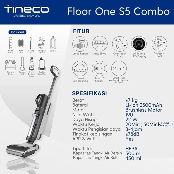 Tineco Floor One S5 Combo Vacuum Cleaner
