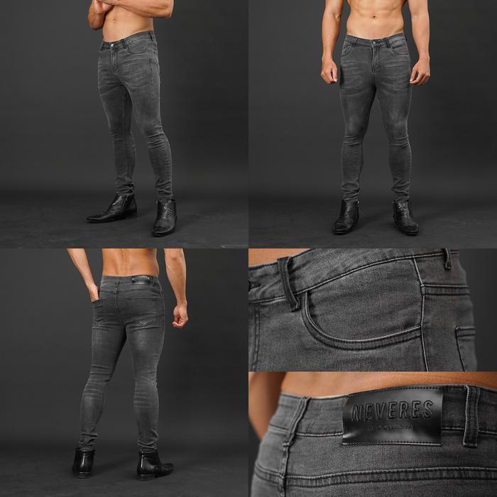 8zg8- Neveres Stretch Tech Jeans