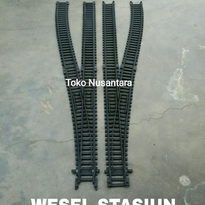 WESEL STASIUN REL MINIATUR KERETA API RAIL KING