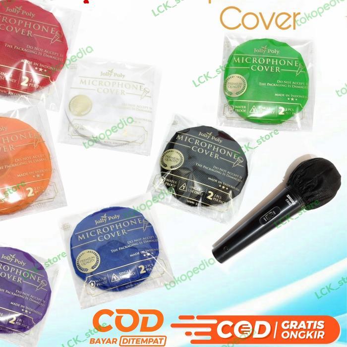 Tntgmusic- Cover Microphone /Cover Mic /Sarung Microphone/Tisu Mic/Pembungkus Mic