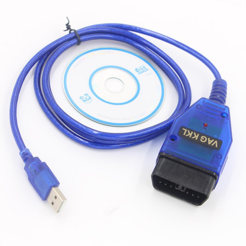 High quality diagnostic cable VAG KKL 409.1 OBD2 USB cable VAG409 OBD2 USB KKL COM 409.1 Interface