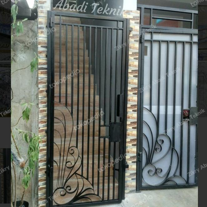 Pintu / Balkon / Pagar Besi Nimalis / Tralis / Railing Tangga