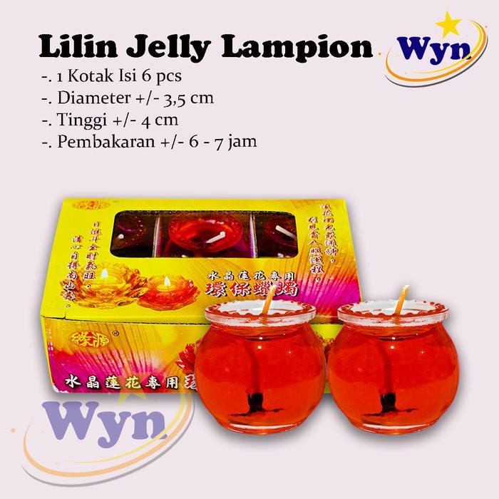 Lilin Jelly Sembahyang / Lilin Jelly Lampion Refill