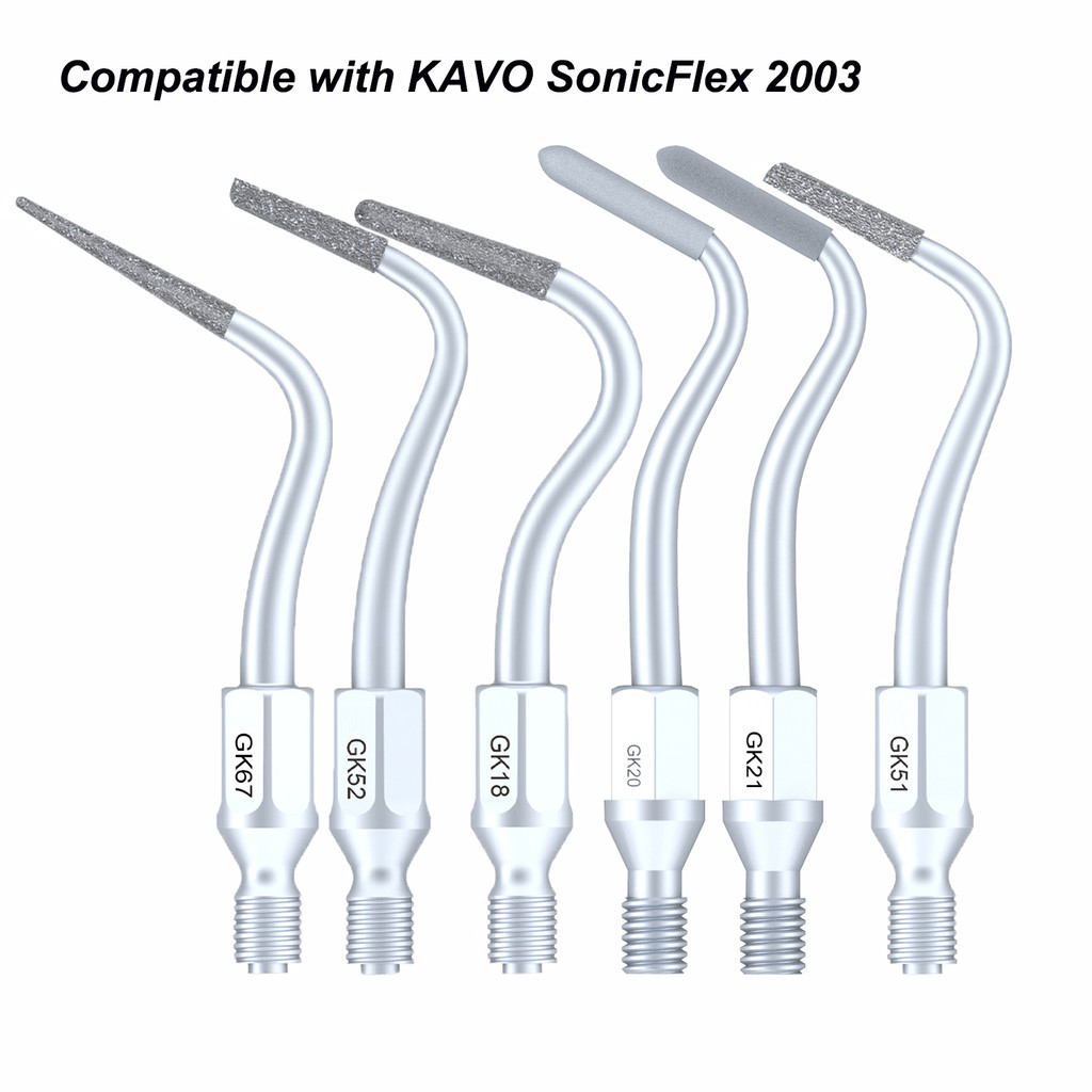 For Kavo Sonicflex Scaler Handpiece Dental Ultrasonic Scaler Scaling Ti Gk1 Gk2 Gk4 Gk6 Gk12 Gk16