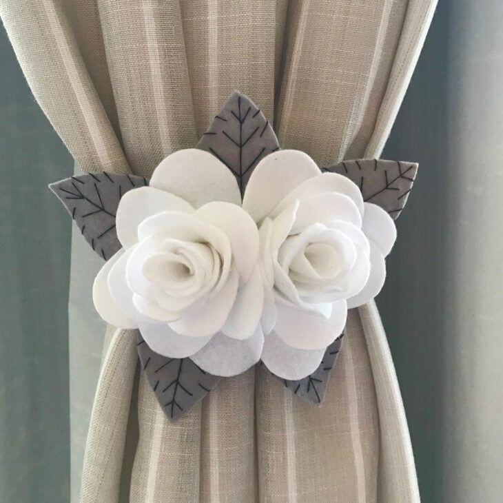 IKAT GORDEN BUNGA FLANEL/ikat gorden bunga mawar /Tali gorden/pengikat gorden/ikat gorden bunga mata