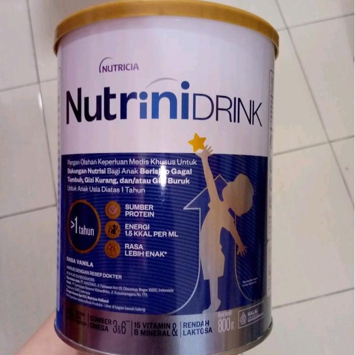 Sedia Nutricia Nutrinidrink Powder 800gr Bubuk