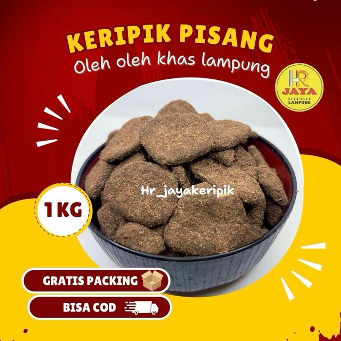 Promo Termurahh 1 Kg Keripik Pisang Coklat & Aneka Rasa Asli Lampung (Koin) Snack Food Pisang Coklat