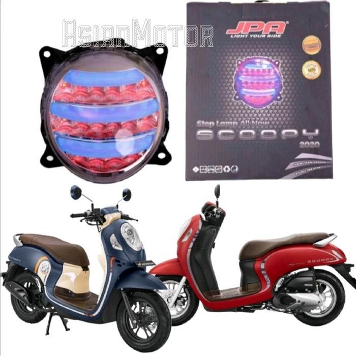 Lampu Stop Led New Scoopy 2021-2024 Jpa/ Stoplamp New Scoopy 2021-2024