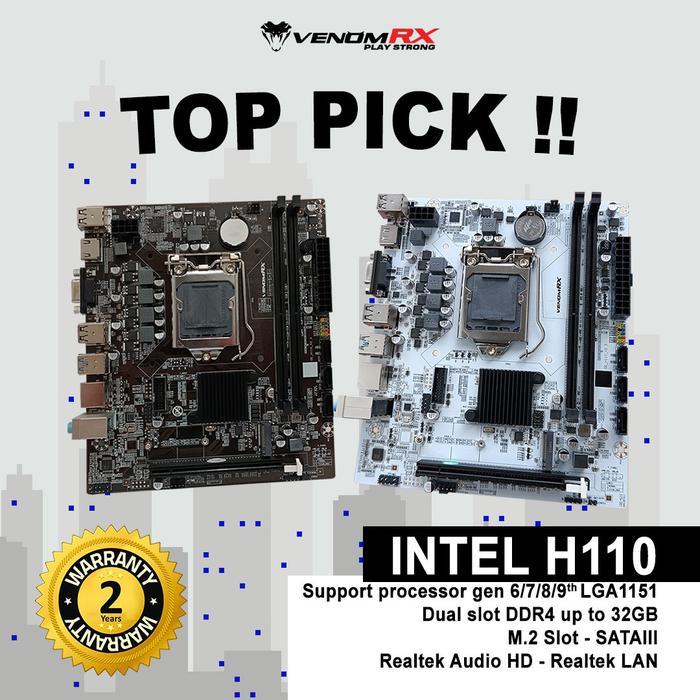 MOTHERBOARD VENOMRX H110 LGA 1151