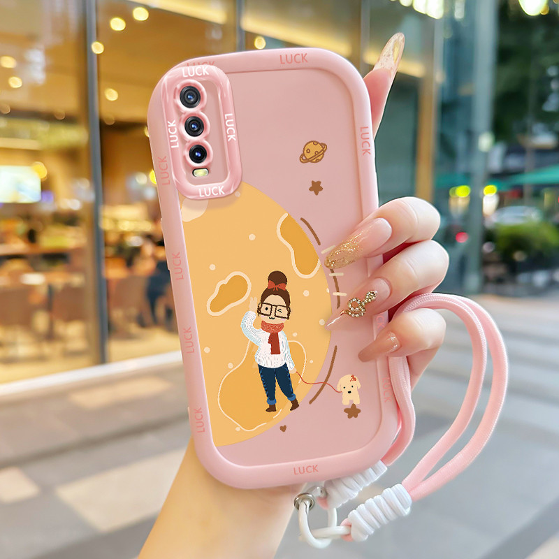 Casing Hp untuk VIVO Y20 Y20i Y20s Y20A Y20G Y12A Y12S Y11s Case Casing planet pola Kesing HP Siliko