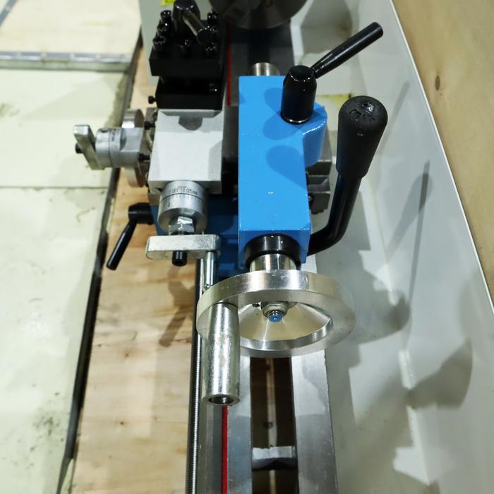 Laris Mesin Bubut Mini Lathe Wood Metalworking Diy 550W Cj0618 Mx-0618 Sanou Terlaris