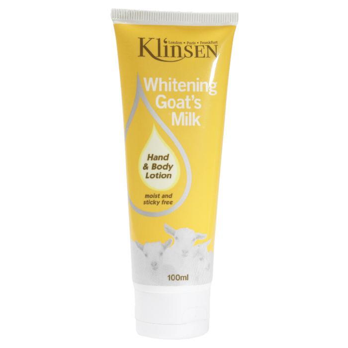 75r2- Hand Body Lotion Klinsen Whitening Goat'S Milk 100 Ml