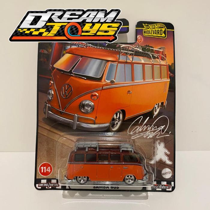 Ready Hotwheels VW Samba Bus Boulevard