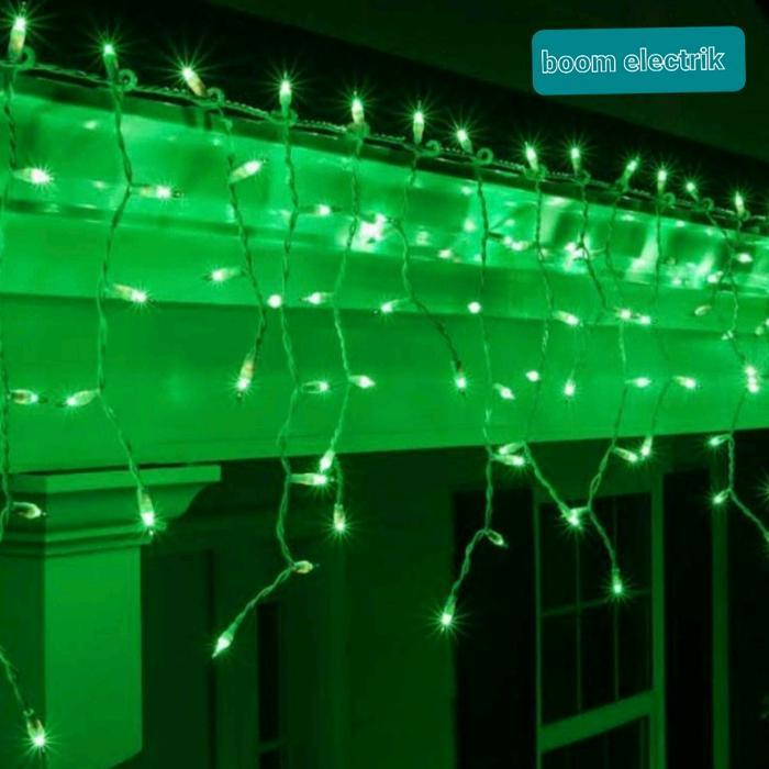 Lampu Natal Tumblr Tirai Warm White