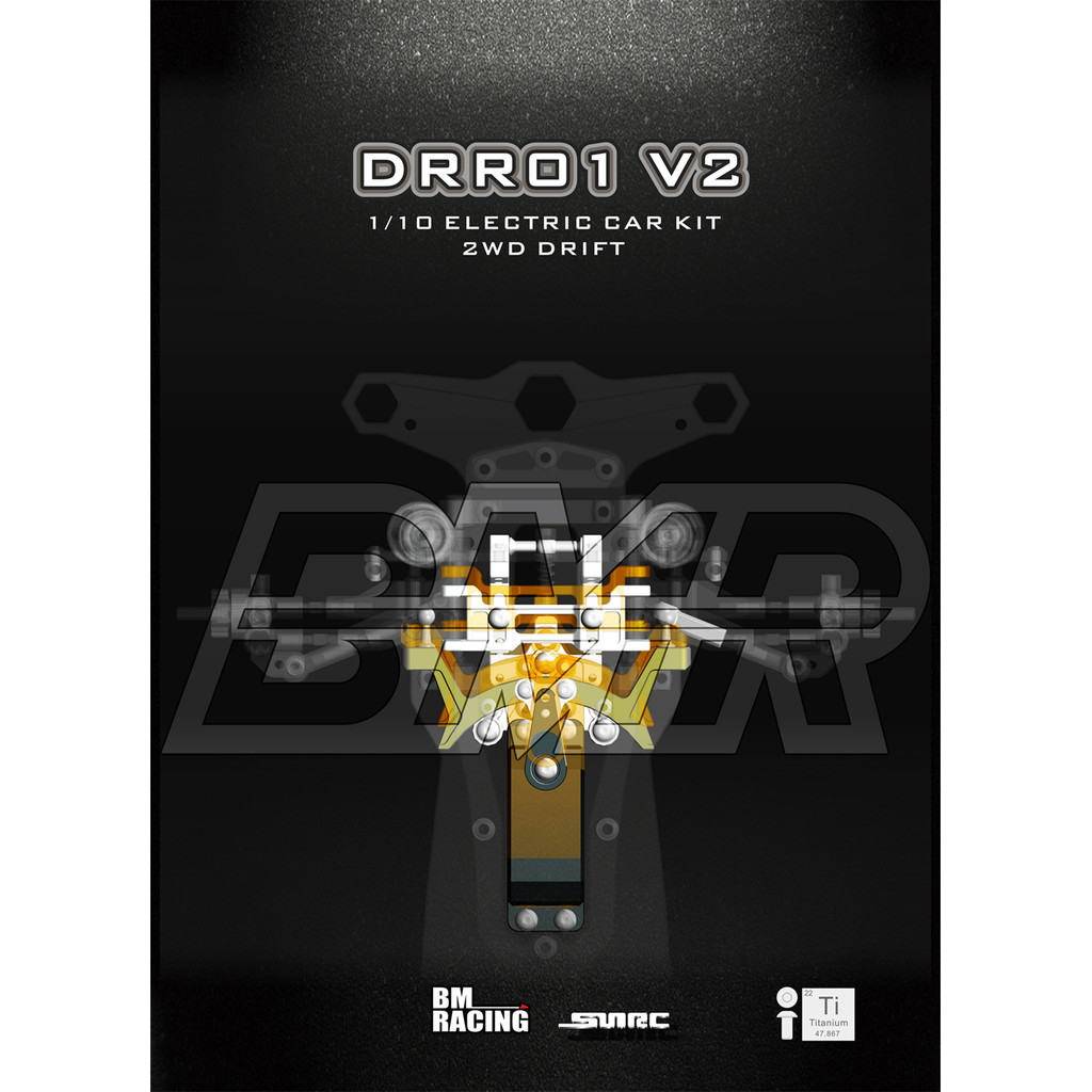 SNRC DRR01-V2 1/10 ELECTRIC CAR KIT 2WD RC DRIFT RWD DRIFT RACING CAR
