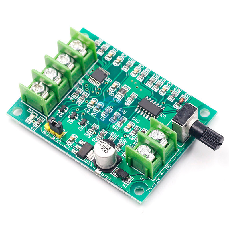 5V 12V Brushless DC Motor Driver Controller Board with Reverse Voltage Over Current Protection for H