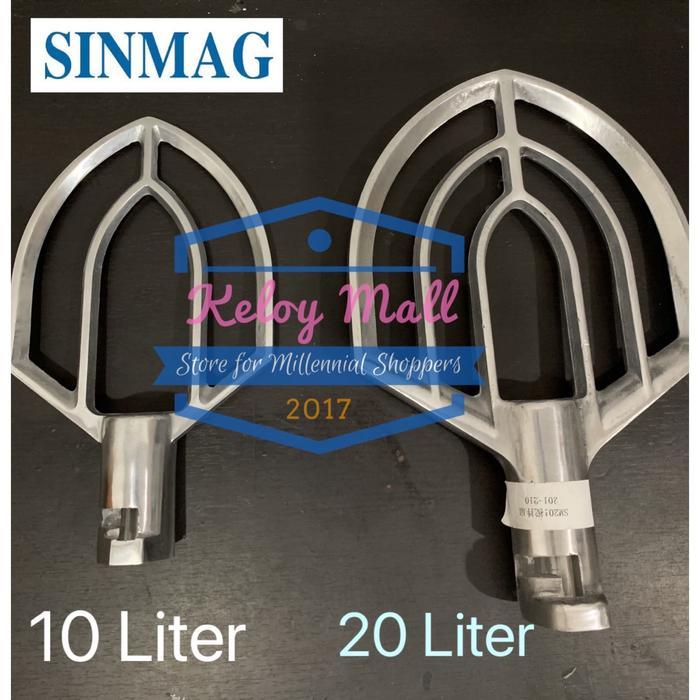 Mixer Sinmag 20 Liter Paddle Beater Sm-201