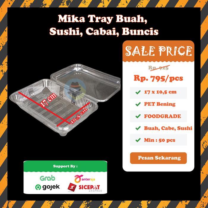 MIKA TRAY BUAH MIKA TRAY CABE MIKA TRAY STROBERI TRAY SUSHI