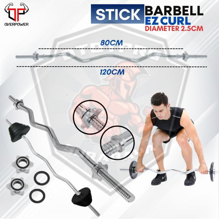 Stick EZ Curl Bar /Barbell/Barbel/Dumbbell/Dumble/Fitness/Gym