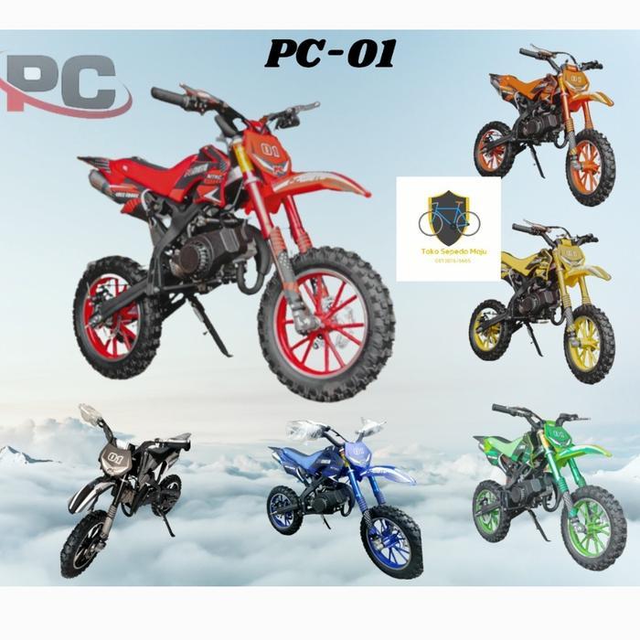 Motor Bensin Mini Anak Trail PCMOTO PC 01 mirip Lenka 69