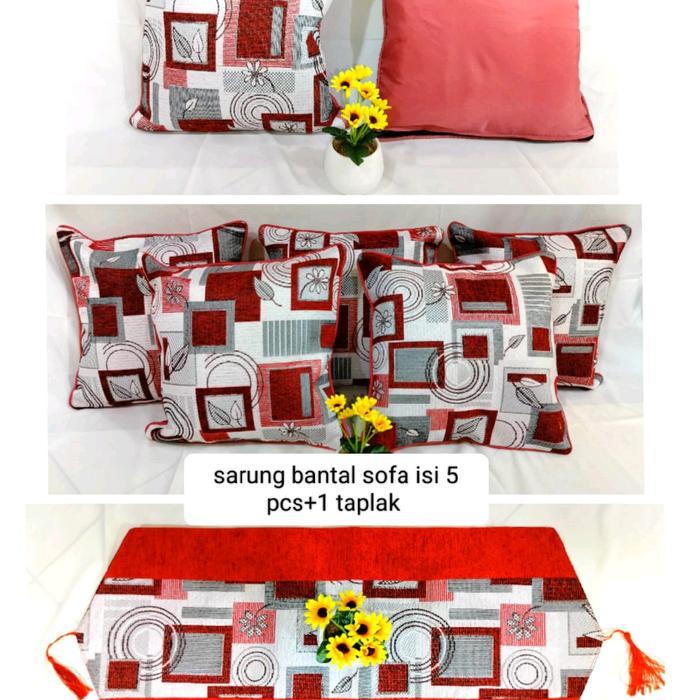 sarung bantal sofa 40x40/sarung bantal sofa minimalis