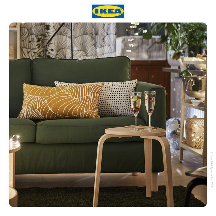 Ikea Kyrre Bangku Tumpuk Kayu Minimalis Furniture