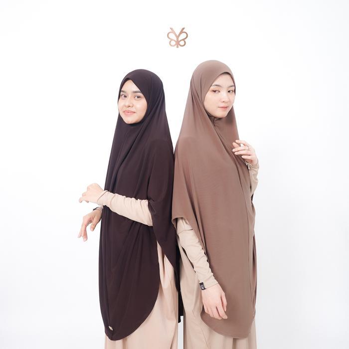 Long Khimar Jersey Super By Yoora Sarah