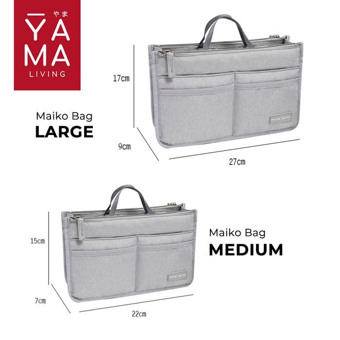 l670- Yama Maiko Dual Bag In Bag Organizer Pouch Tas Travel Make Up Kosmetik