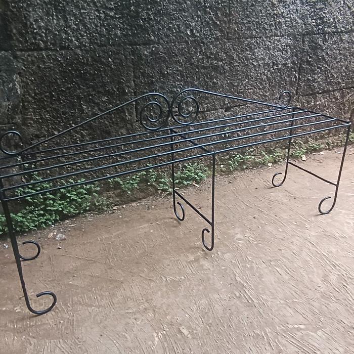 Gardening Mikha Rak Pot Bunga Besi T 25Cm P 80 / Rak Pot Bunga Tanaman