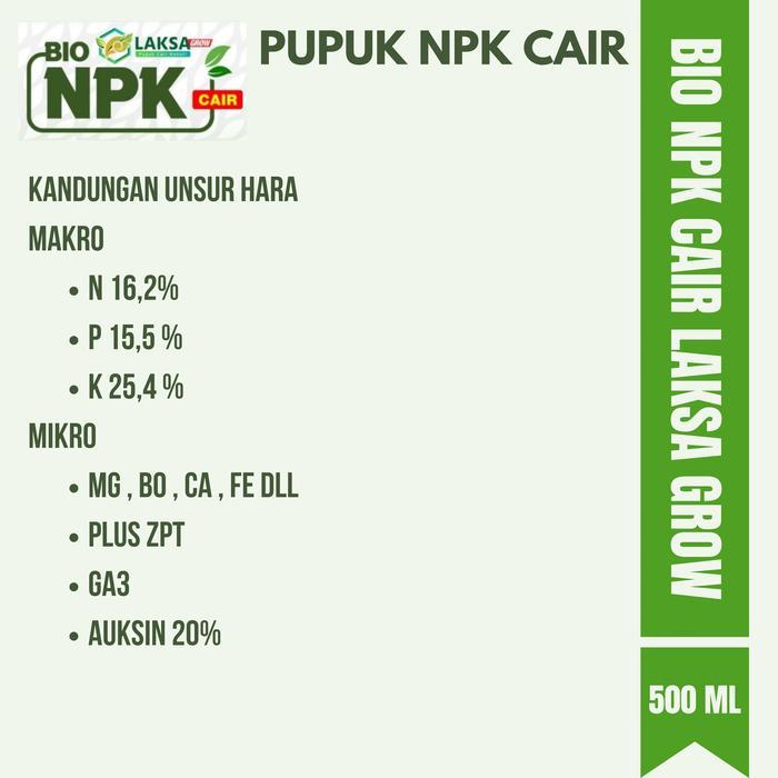 Gardening Mikha Pupuk Cabe Agar Berbuah Lebat Npk Laksa Grow Obat Semprot Pelebat Buah Cabe Pupuk