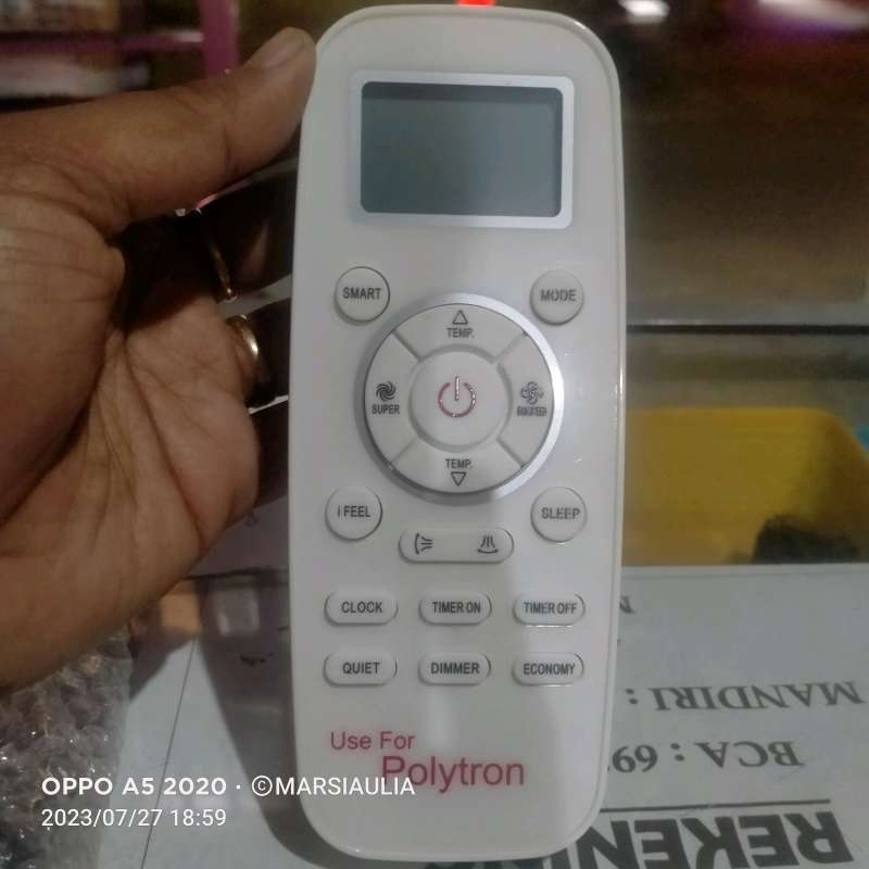 remote ac polytron remot politron