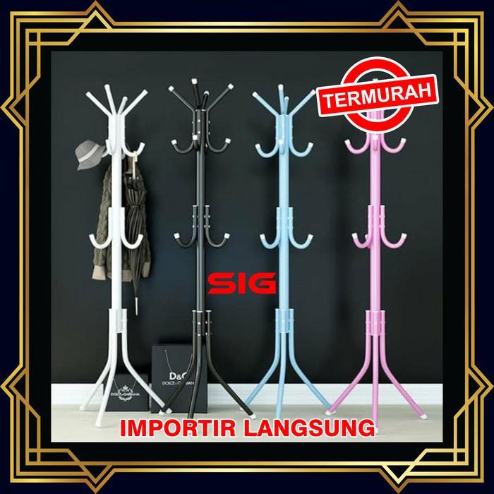 New Multifunction Stand Hanger - gantungan topi / tas / jaket