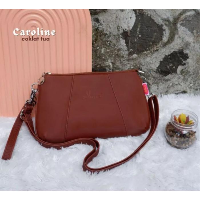 CAROLINE BY INOE ORI TAS WANITA SLEMPANG Selempang Kulit